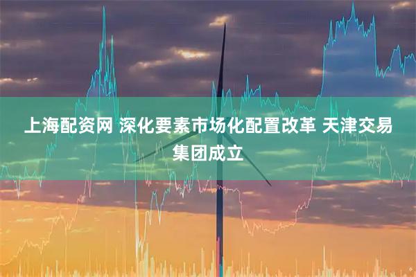 上海配资网 深化要素市场化配置改革 天津交易集团成立